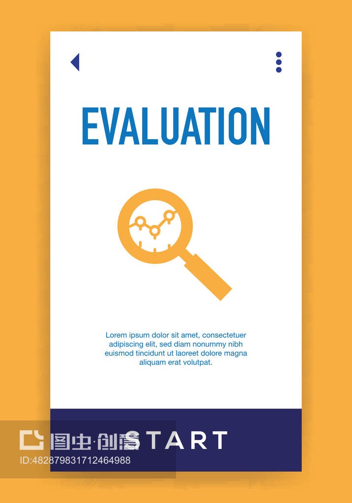 評估圖標(biāo)。矢量插圖Evaluation Icon. Vector illustration